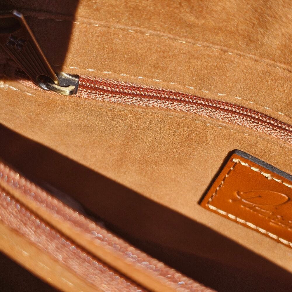 NWT Patricia Nash 15th Anniversary Malvizza Satchel Bag — Spring Floral Leather - Picture 10 of 11